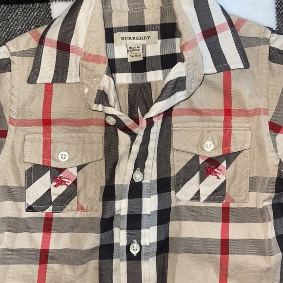 Burberry Classic Plaid Button Down Shirt - Picture 6 of 6